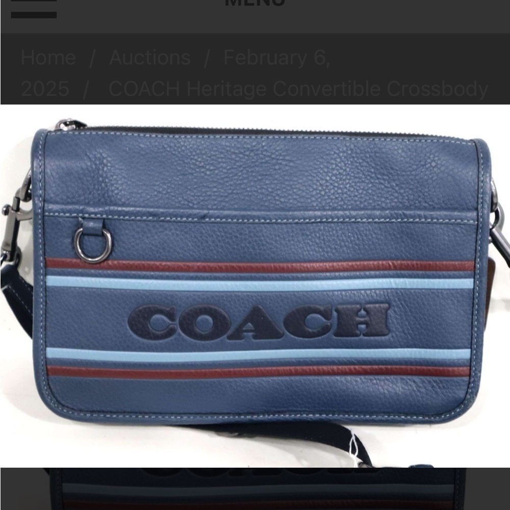 Our polished pebble leather Town tote secures with a snap closure.